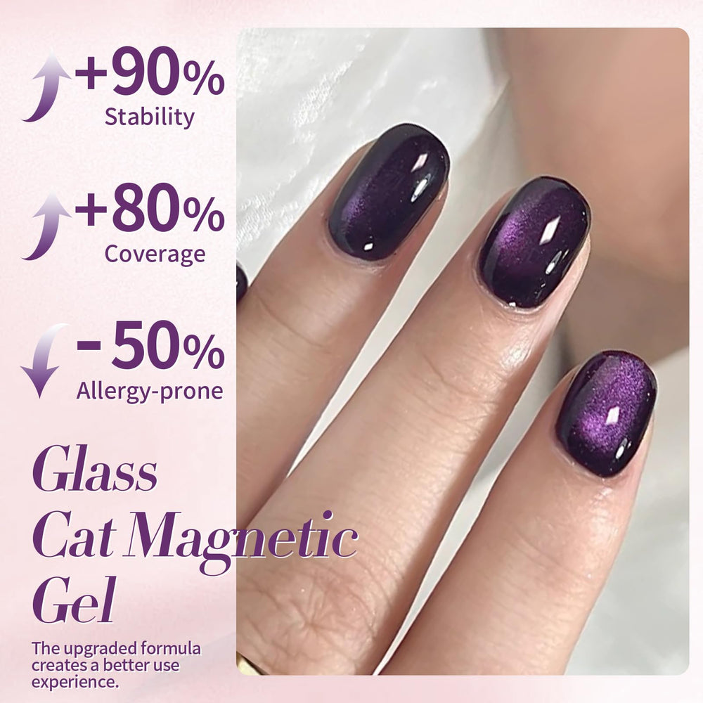 Born Pretty gel magnético apto para lámpara UV/LED para uñas.