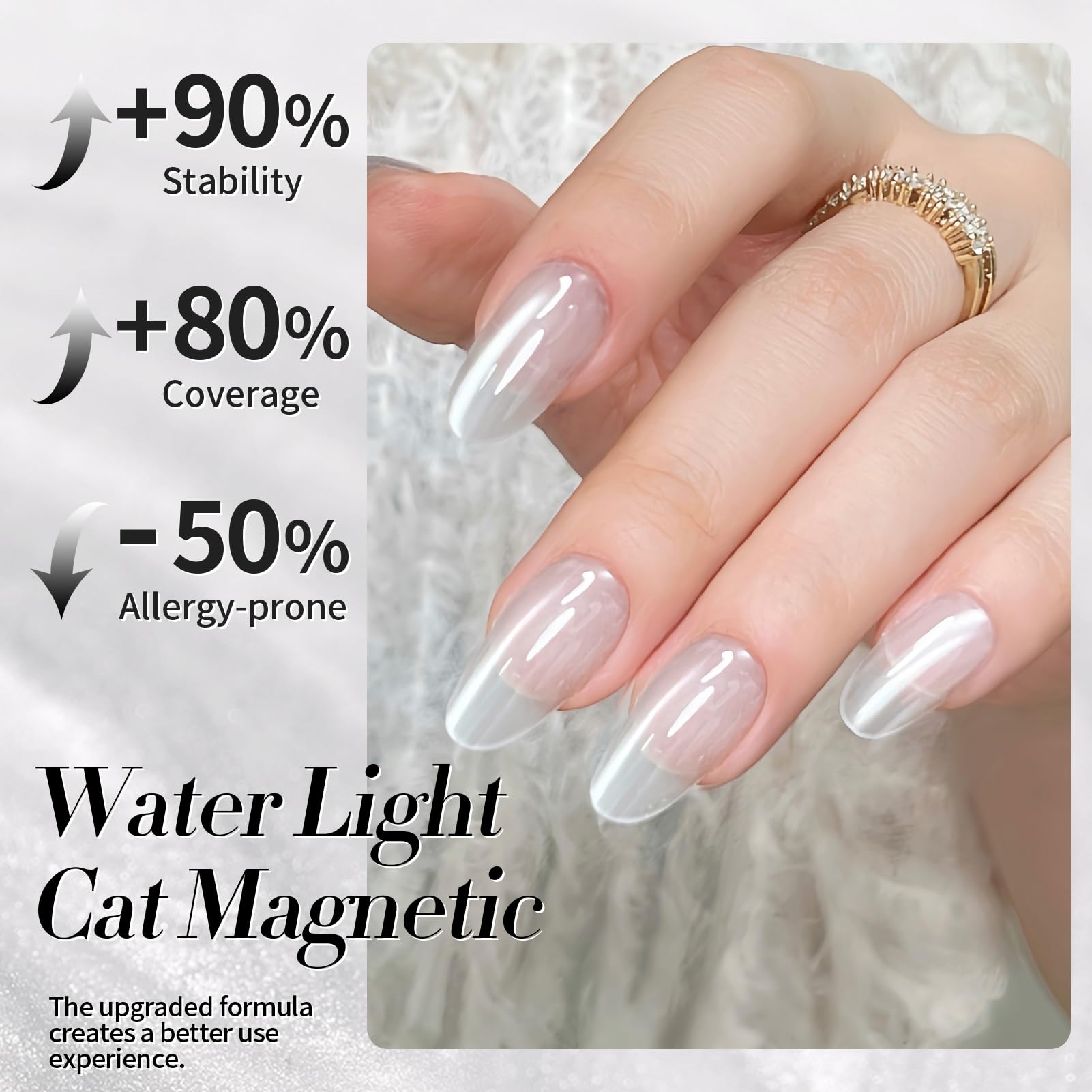 Born Pretty gel magnético ojo de gato con olor suave para uñas