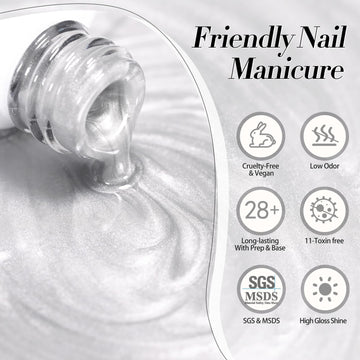 Born Pretty gel magnético ojo de gato requiere base y capa superior por separado
