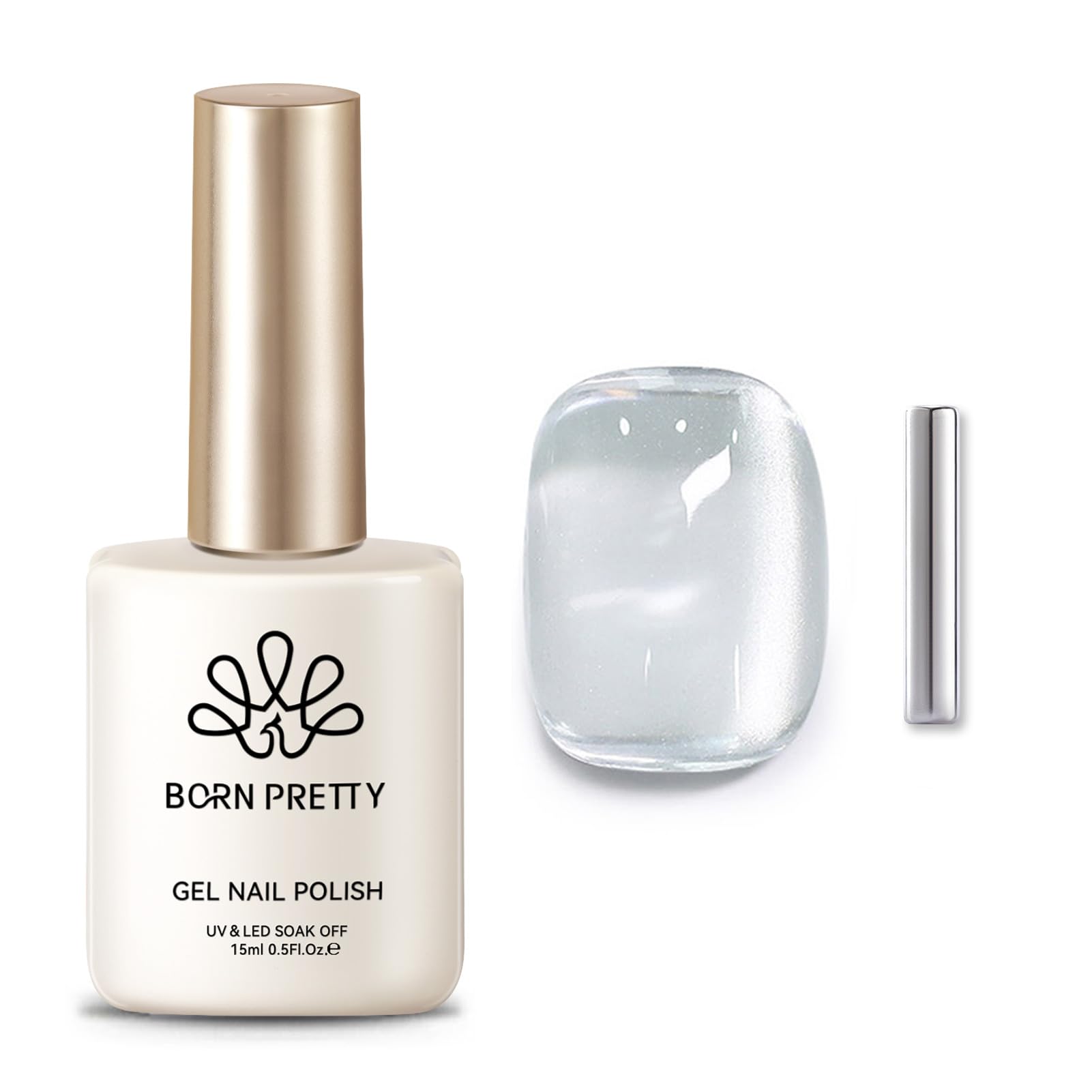 Born Pretty gel magnético ojo de gato regalo ideal para amantes de uñas