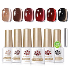 Born Pretty gel uñas: pigmentos intensos para color profundo y duradero.
