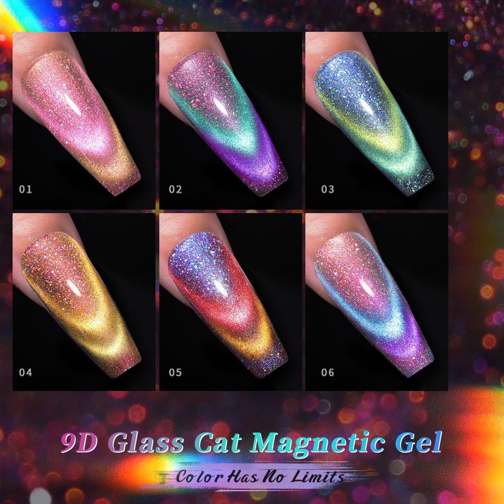 Born Pretty glitter hologografico multicolor para uñas brillantes