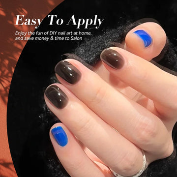 Born Pretty jelly gel nail polish purple yields rich color and shine