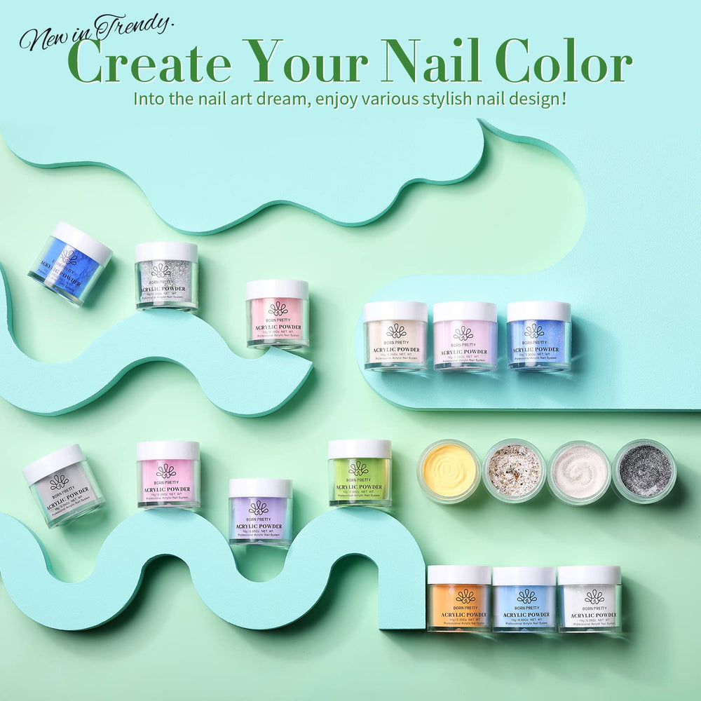 Born Pretty kit de diseño de uñas en 3D para arte personalizado