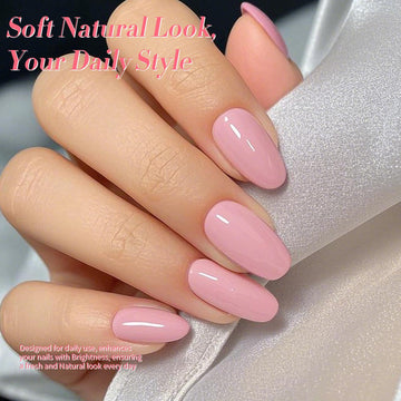 Born Pretty Nude Pink Gel, colores versátiles para looks naturales.