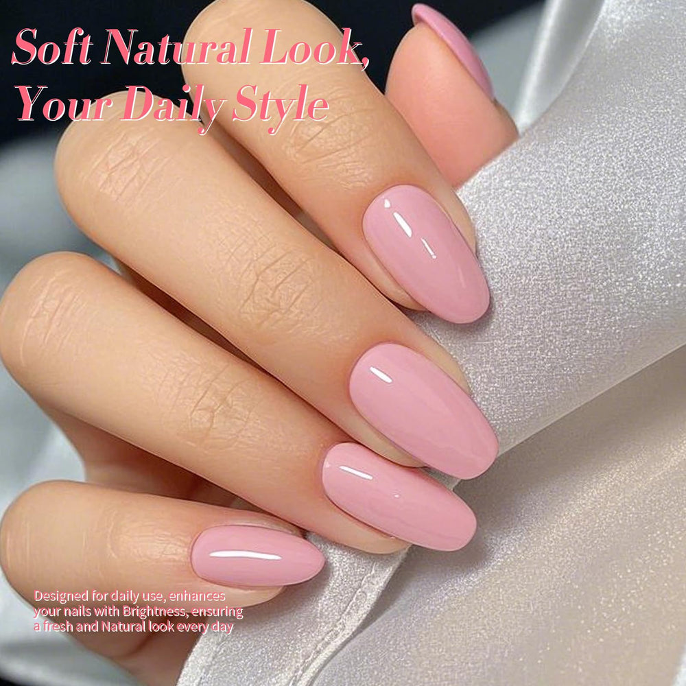 Born Pretty Nude Pink Gel, colores versátiles para looks naturales.