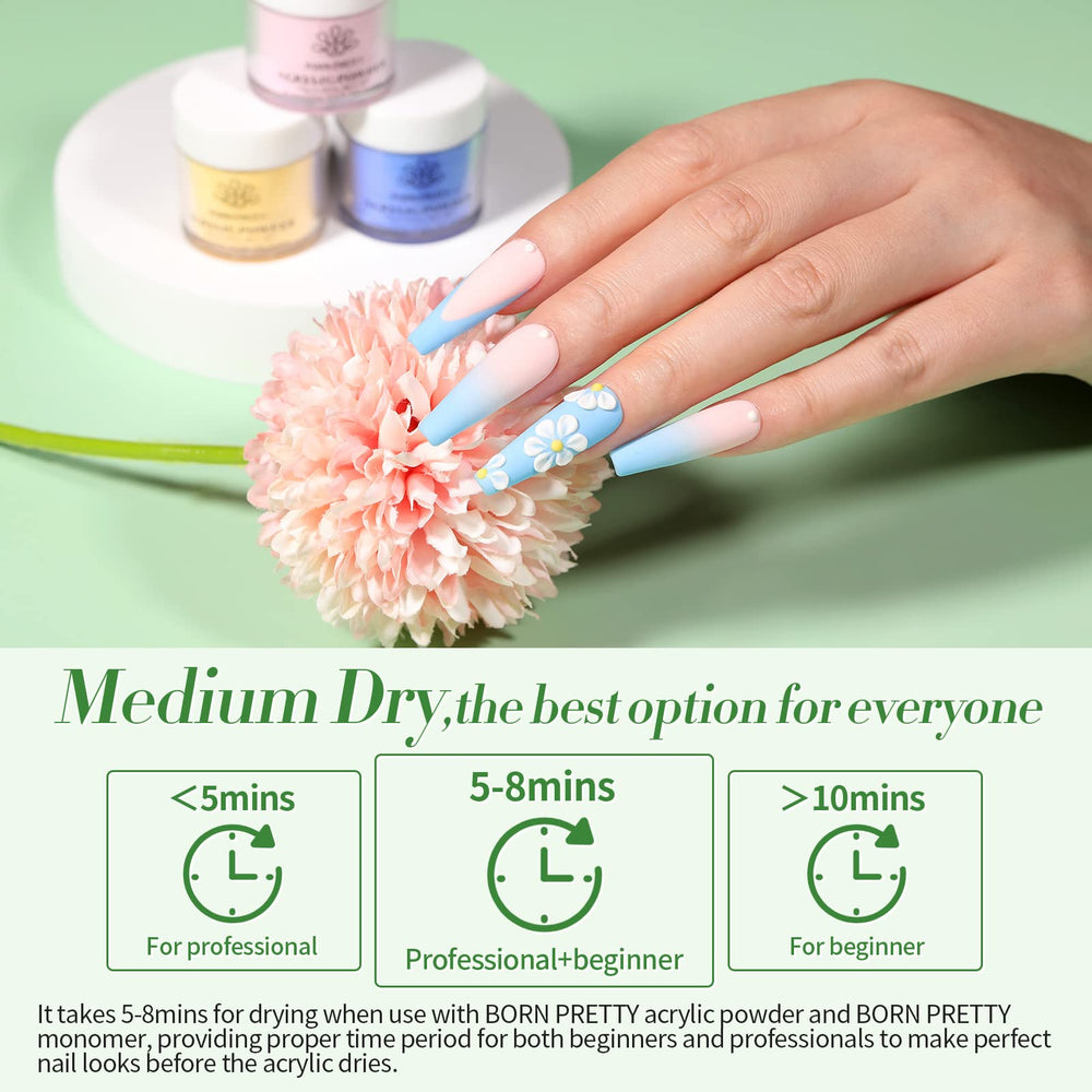 Born Pretty purpurina y efectos brillantes para uñas llamativas