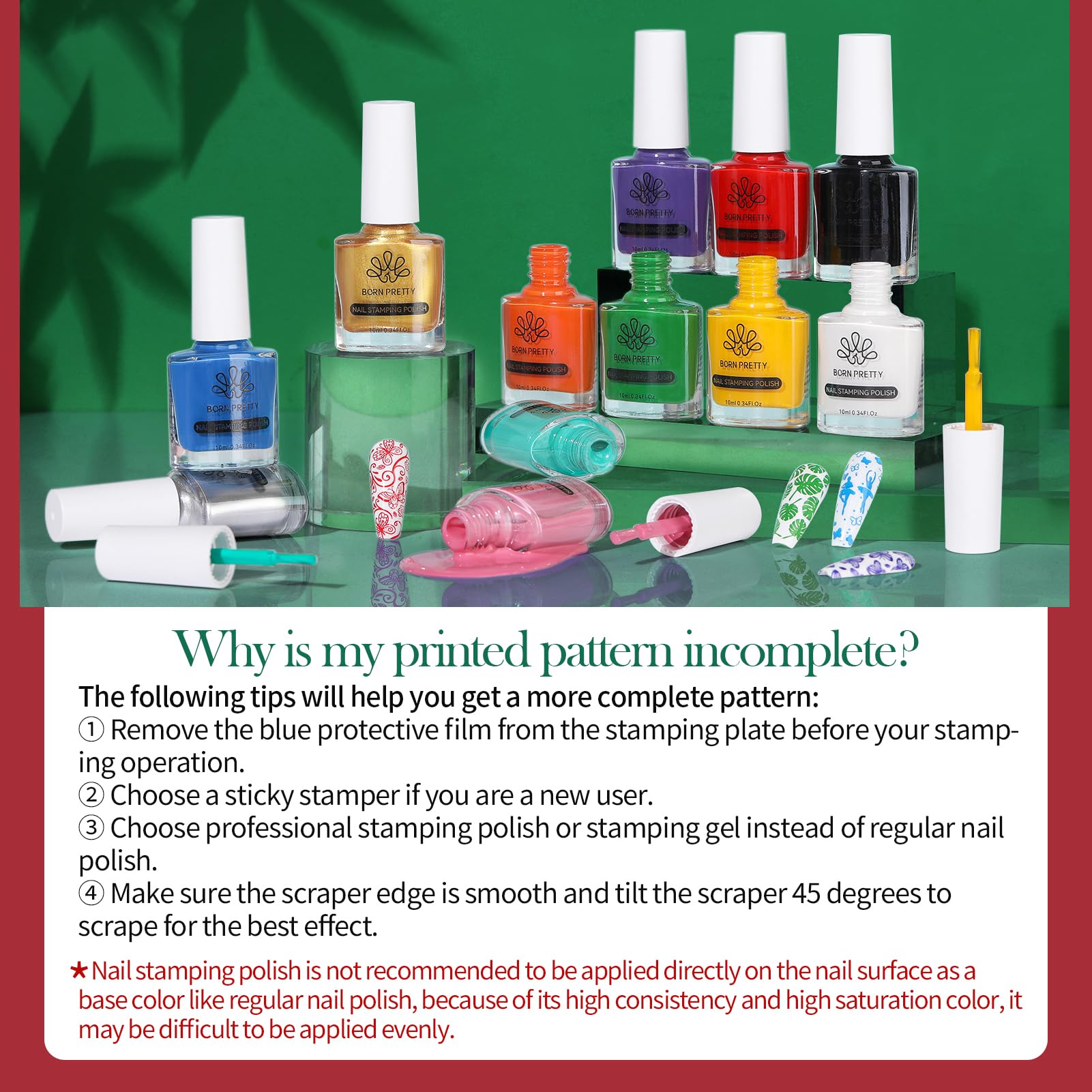 Born Pretty regalo ideal para amantes del arte de uñas