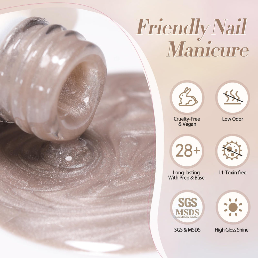 Compatible con uñas naturales, falsas y acrílicas