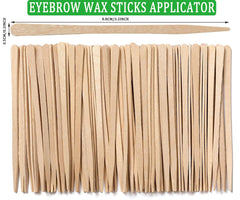Palillos Borogo de cera depilación, punta estrecha para precisión facial.
