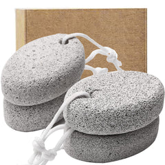 Borogo piedra-lava-exfoliante-pie, exfoliación suave para pies en la ducha