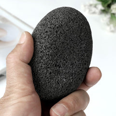 Borogo piedra pomez mini para pies, manejo cómodo y control preciso