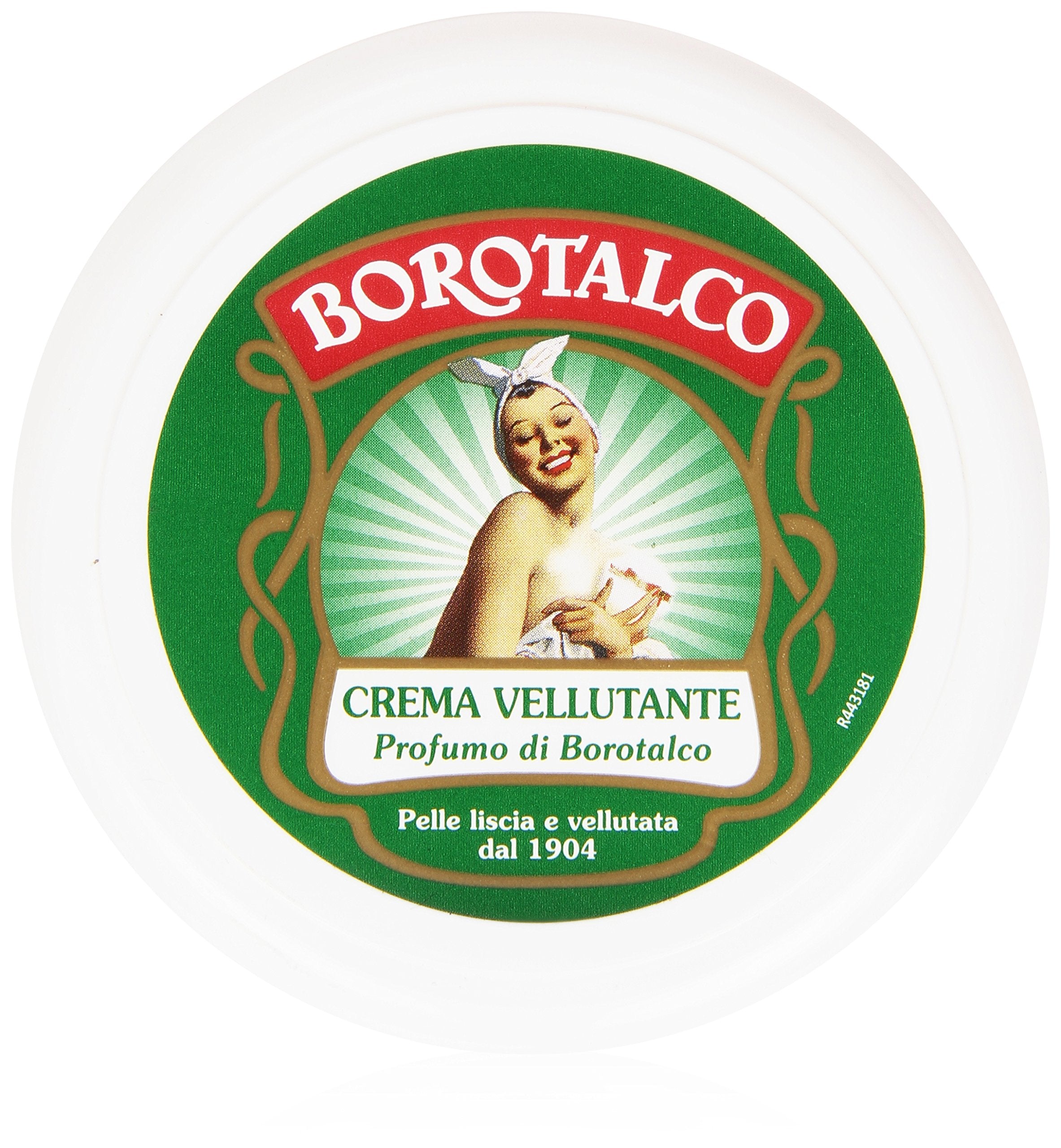 Crème Borotalco lissante: texture veloutée et parfum emblématique.
