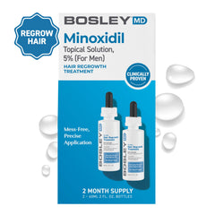 bosleymd aplicación diaria minoxidil 5% en cuero cabelludo