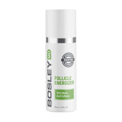BosleyMD Energizador de folículos, botella, favorece cabello más grueso.
