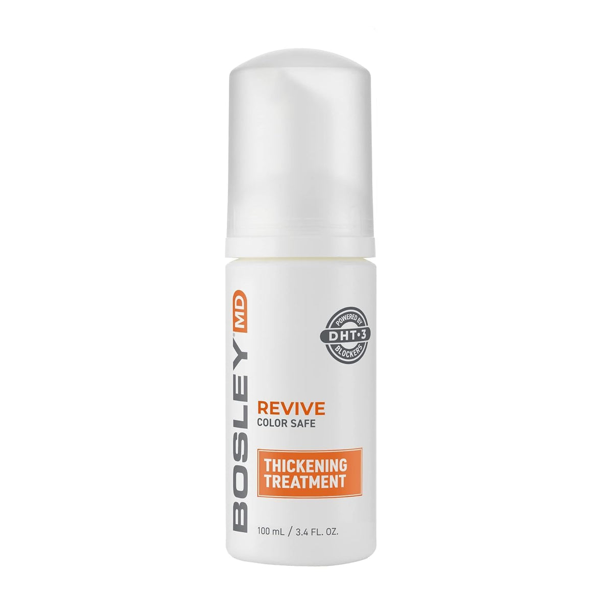 BosleyMD Revive bottle pour showing smooth application for instant root volume