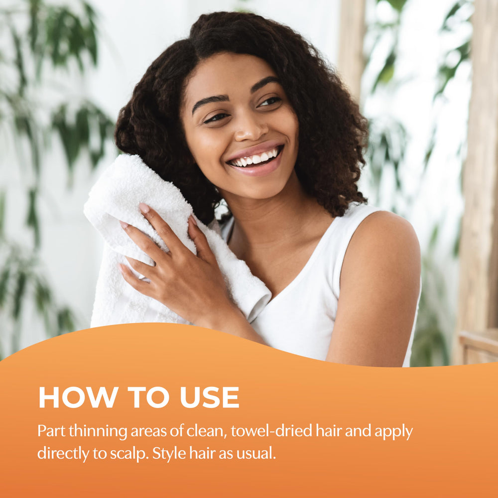 BosleyMD Revive scalp closeup showcases rejuvenation without heaviness in daily use