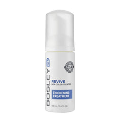 BosleyMD Thickening Treatment foam dispense for easy, voluminous application.