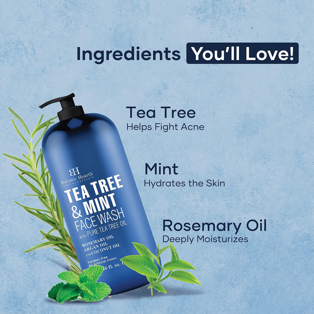 Botanic Hearth aceites botánicos coco jojoba romero y té de árbol.
