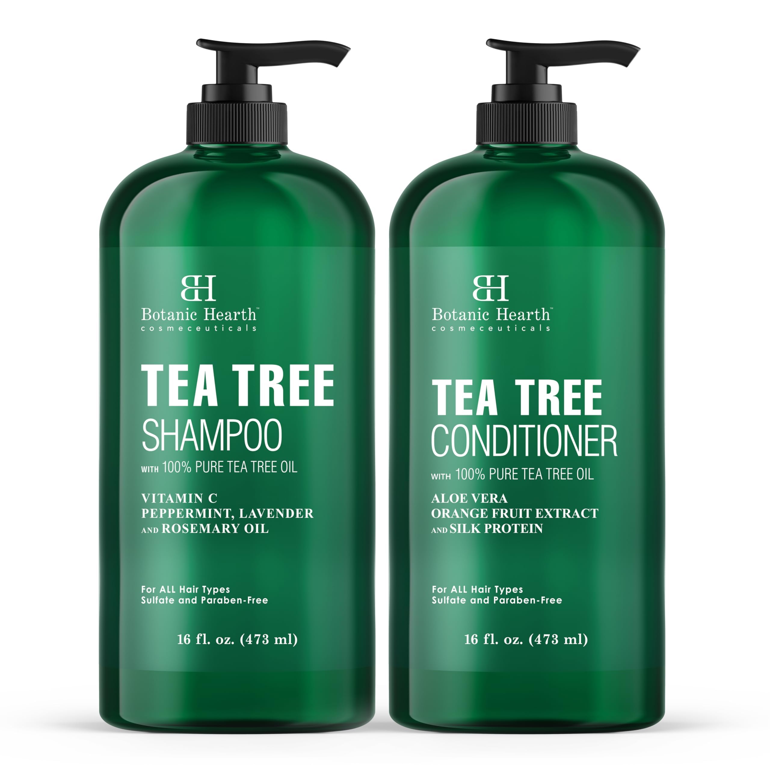 Botanic Hearth acondicionador con árbol de té, cabello nutrido y ligero