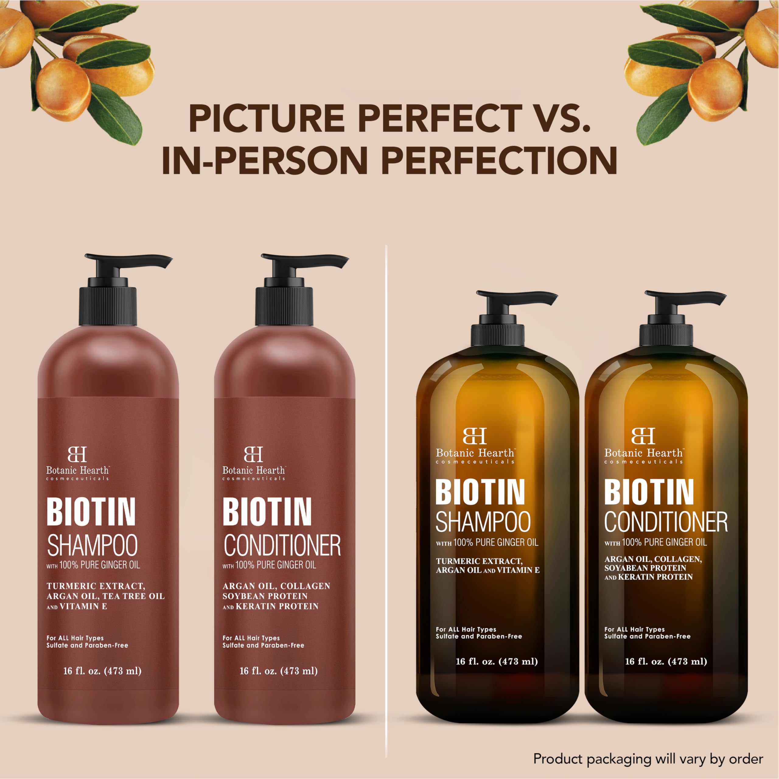 Botanic Hearth acondicionador biotina con jengibre para cabello suave y manejable