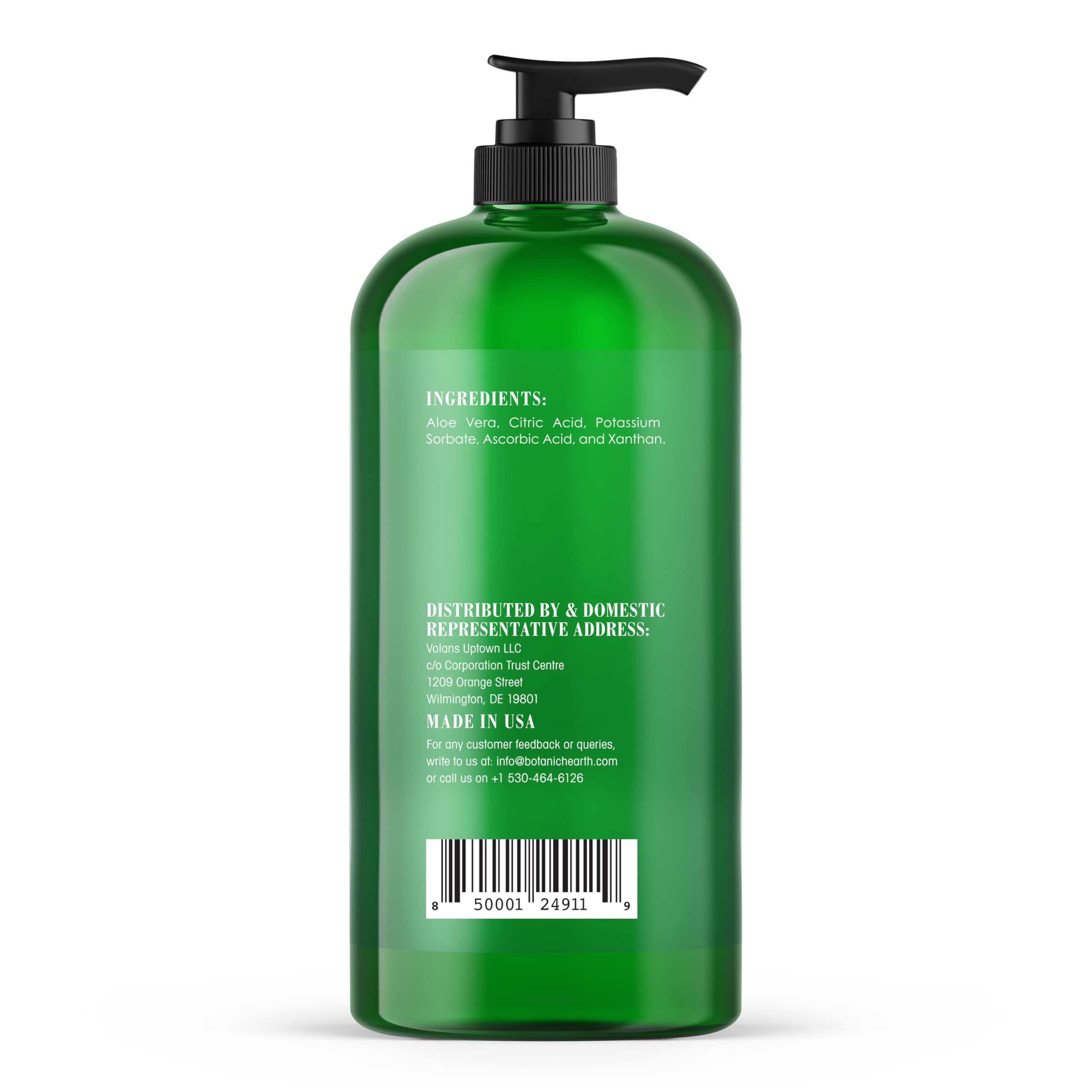 Botanic Hearth Aloe Vera Gel para piel sensible, calma irritaciones leves.