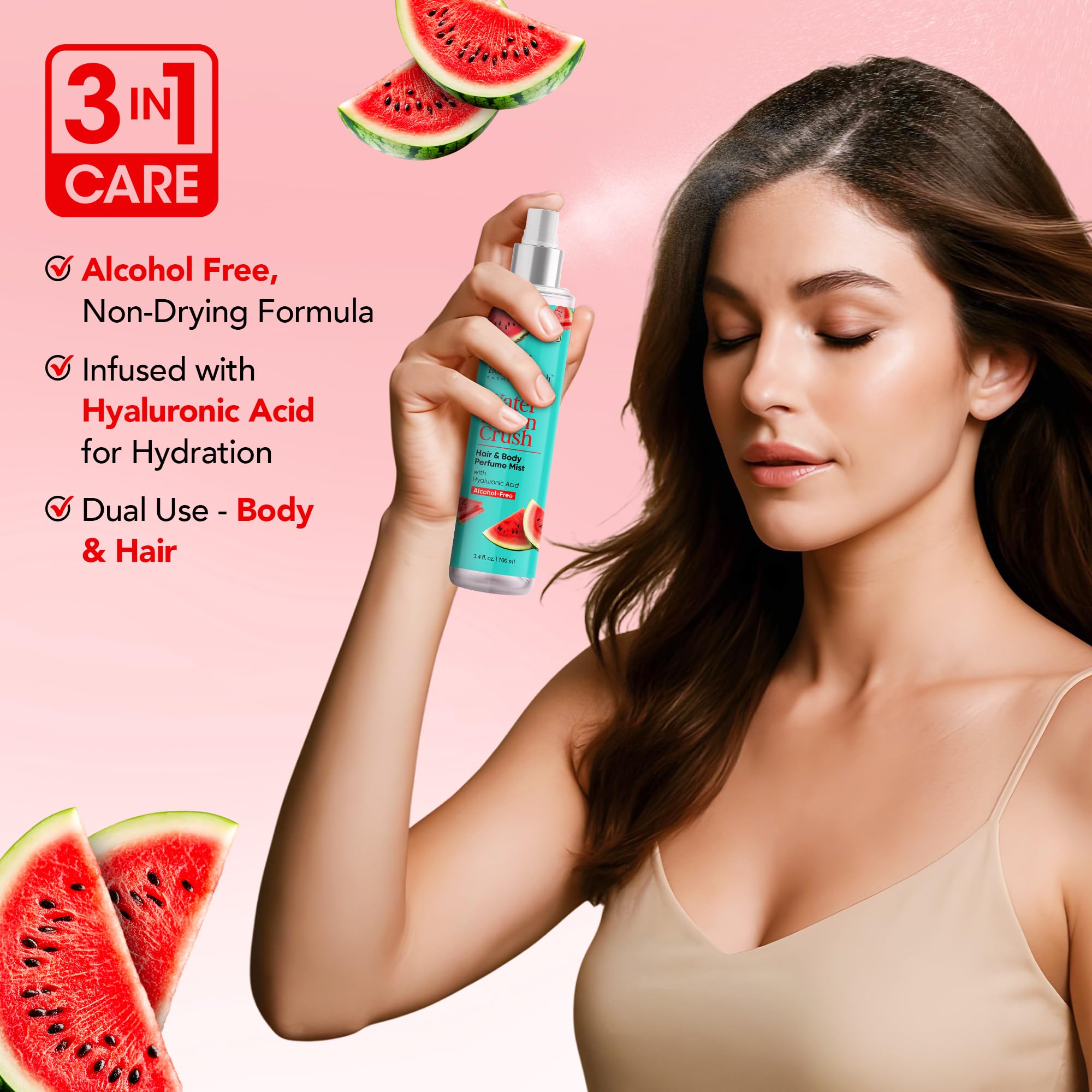 Aplicación en cuerpo Melón Botanic Hearth con fragancia suave