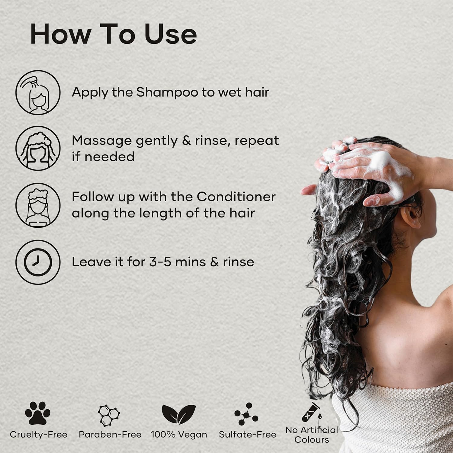 Après-shampooing Botanic Hearth, bouteille, apporte douceur et hydratation durable.