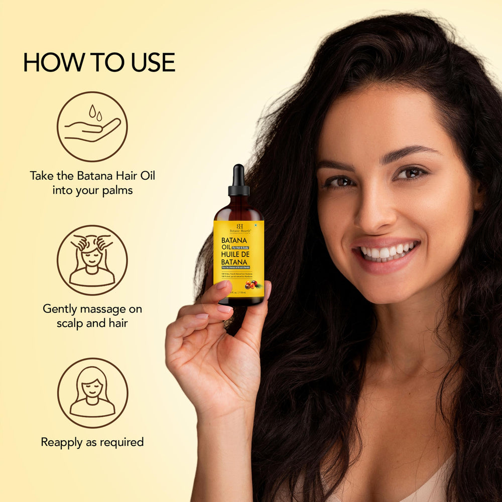Botanic Hearth Batana Aceite para uñas y cutículas fortalecimiento e hidratación