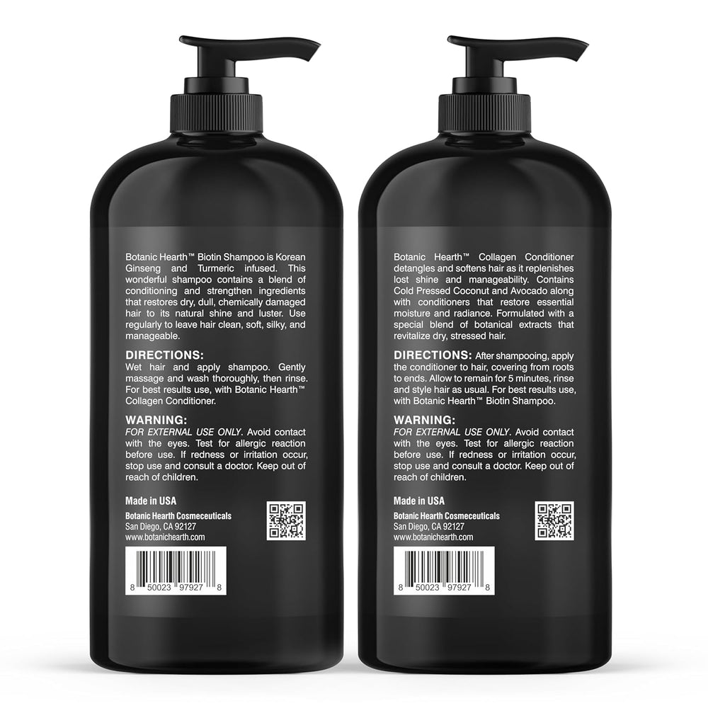 Produit fabriqué aux États‑Unis, flacon, soin capillaire de qualité.