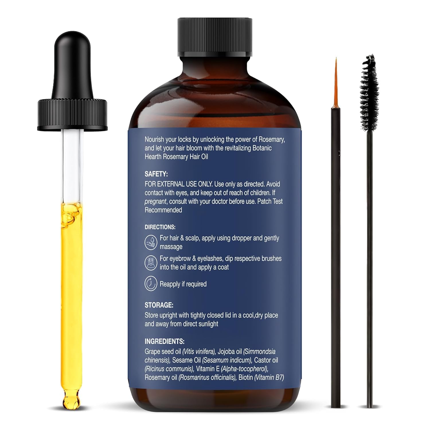 Botanic Hearth fórmula natural para uso diario en cabello y cuero cabelludo.