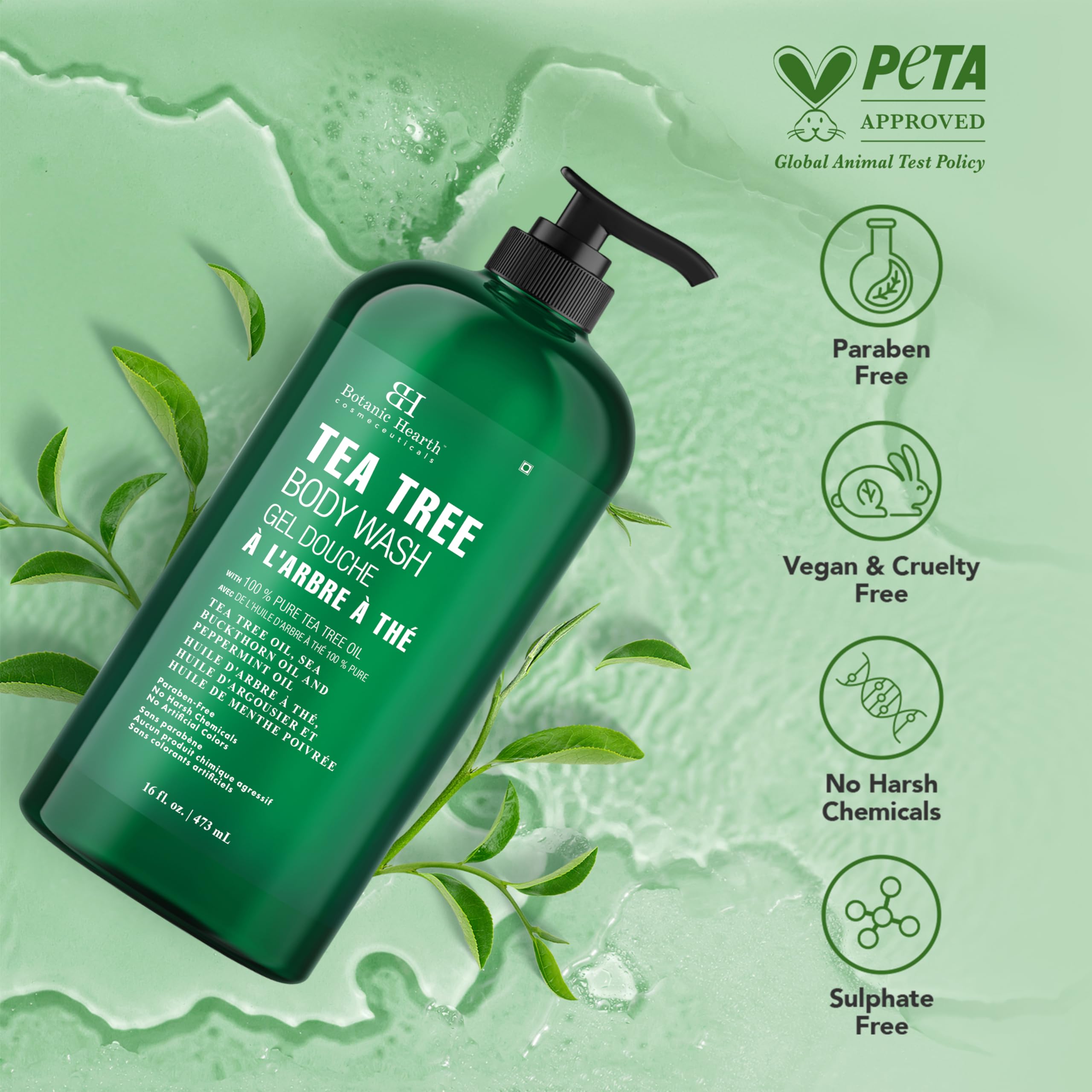 Botanic Hearth: jabón nutre e hidrata la piel durante la ducha.