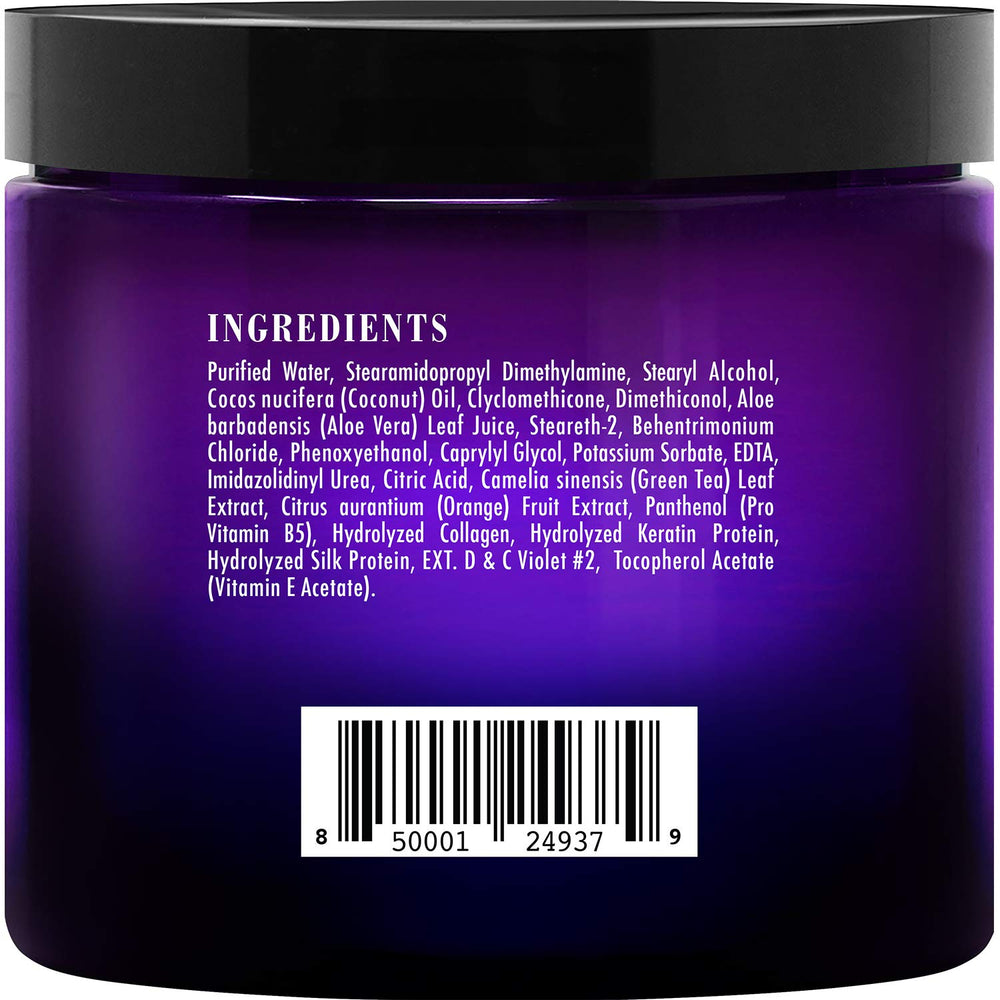 Botanic Hearth mascarilla morada cuidado del cabello dañado