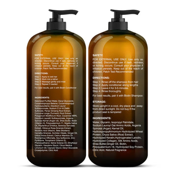 Set Botanic Hearth biotina, jengibre y keratina para mayor control y brillo