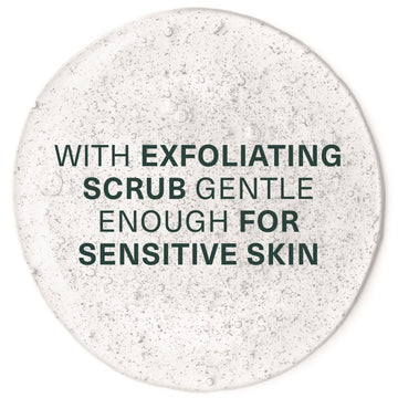 Botanic Tree Cleanser and scrub refresh skin texture after wash.