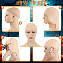 Gorro calvo elástico BOUBONI con ajuste adaptable