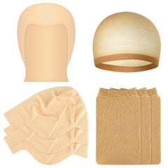 Bouiexye capa calva para Noche de Brujas, apariencia natural y fácil de colocar.