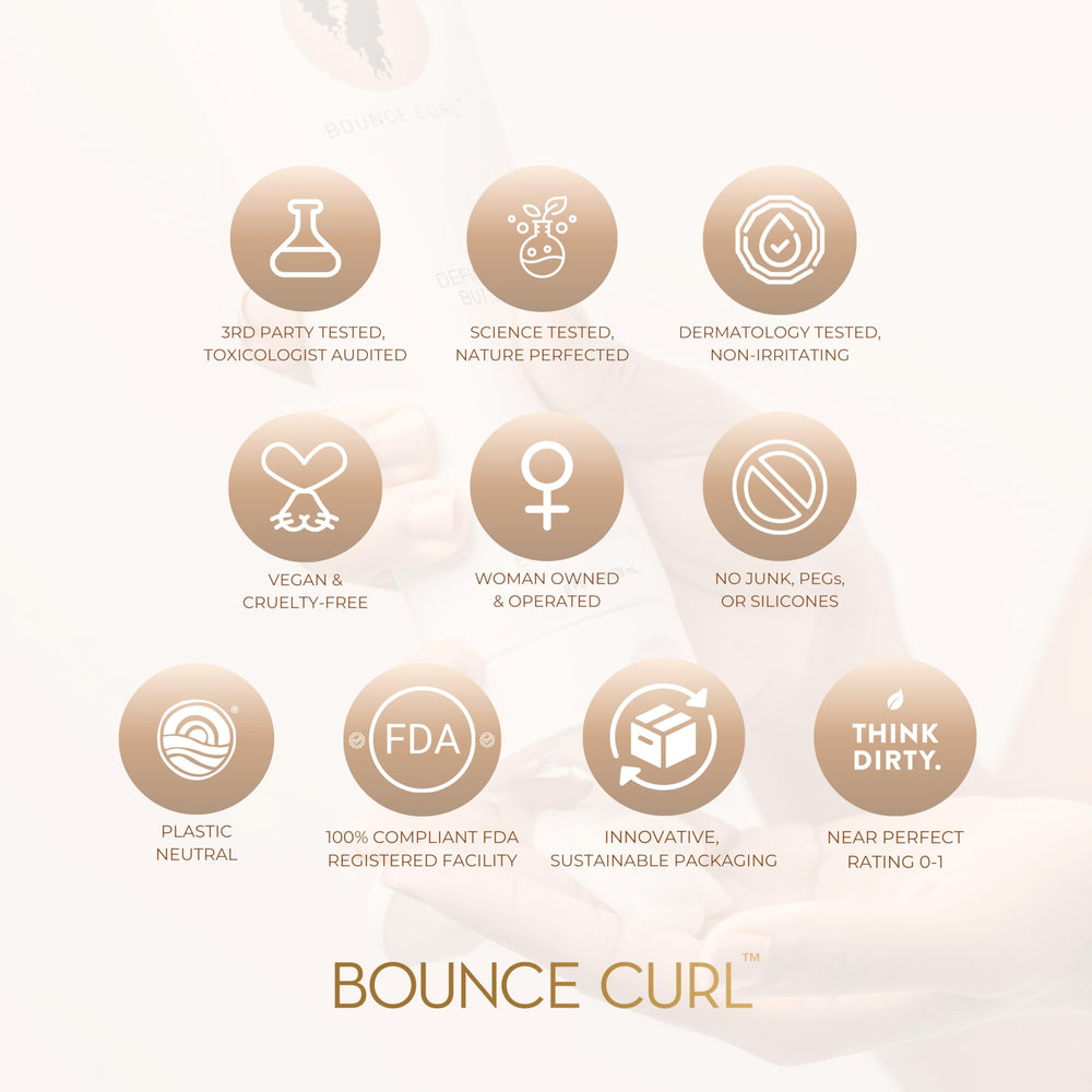 Aplicación de Bounce Curl Defining Butta para rizos definidos sin frizz