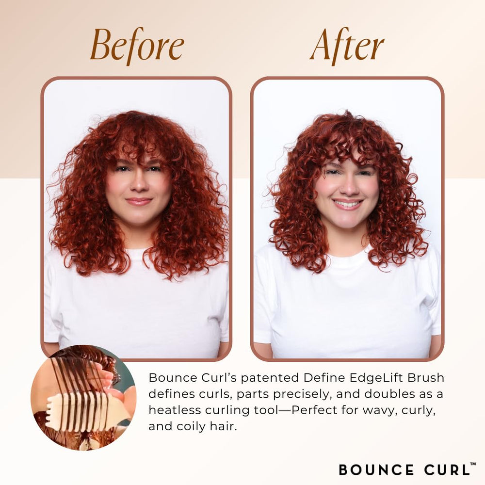 Bounce Curl EdgeLift, bord moyen pour séparer et définir les boucles.