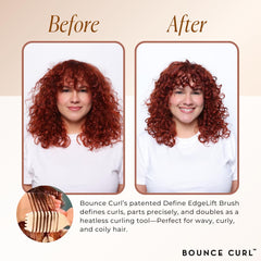 Bounce Curl EdgeLift, bord moyen pour séparer et définir les boucles.