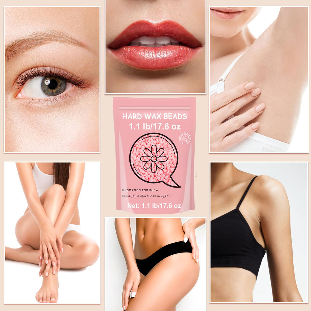 Bouvetan rose hard wax ready for full-body waxing – suitable for face to bikini.