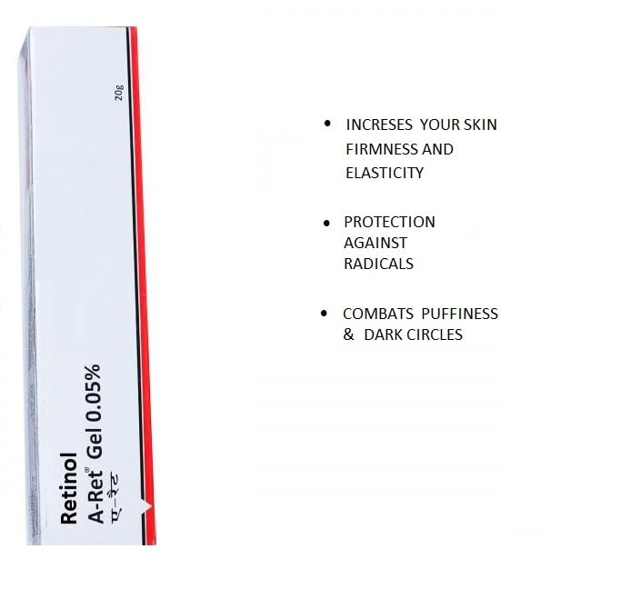 BOX2BUY Gel de Retinol 0,05%, textura sedosa, deja la piel suave y uniforme