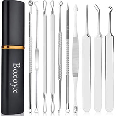 Boxoyx kit herramientas puntos negros: conjunto completo para extracción precisa.