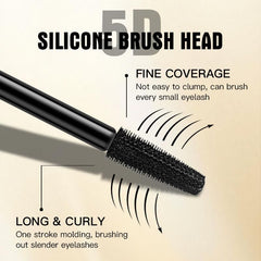Boxveria Mascara cepillo silicona: ergonomía de mango para rizos precisos.