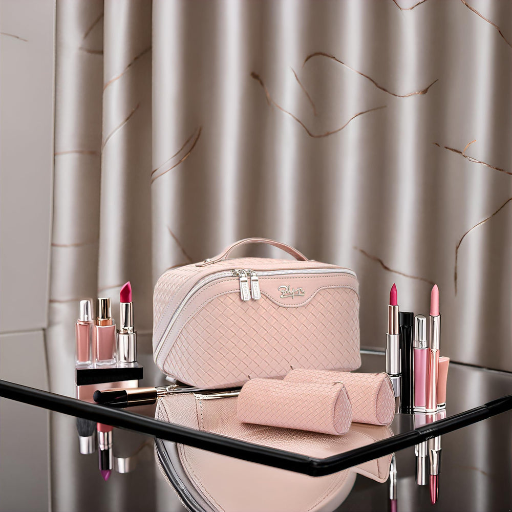 BOYATU bolsa maquillaje diaria, organización rápida para la rutina.