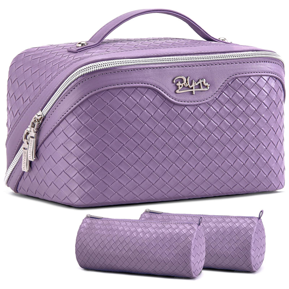 BOYATU bolsa maquillaje viaje 3 piezas para organización en movimiento.