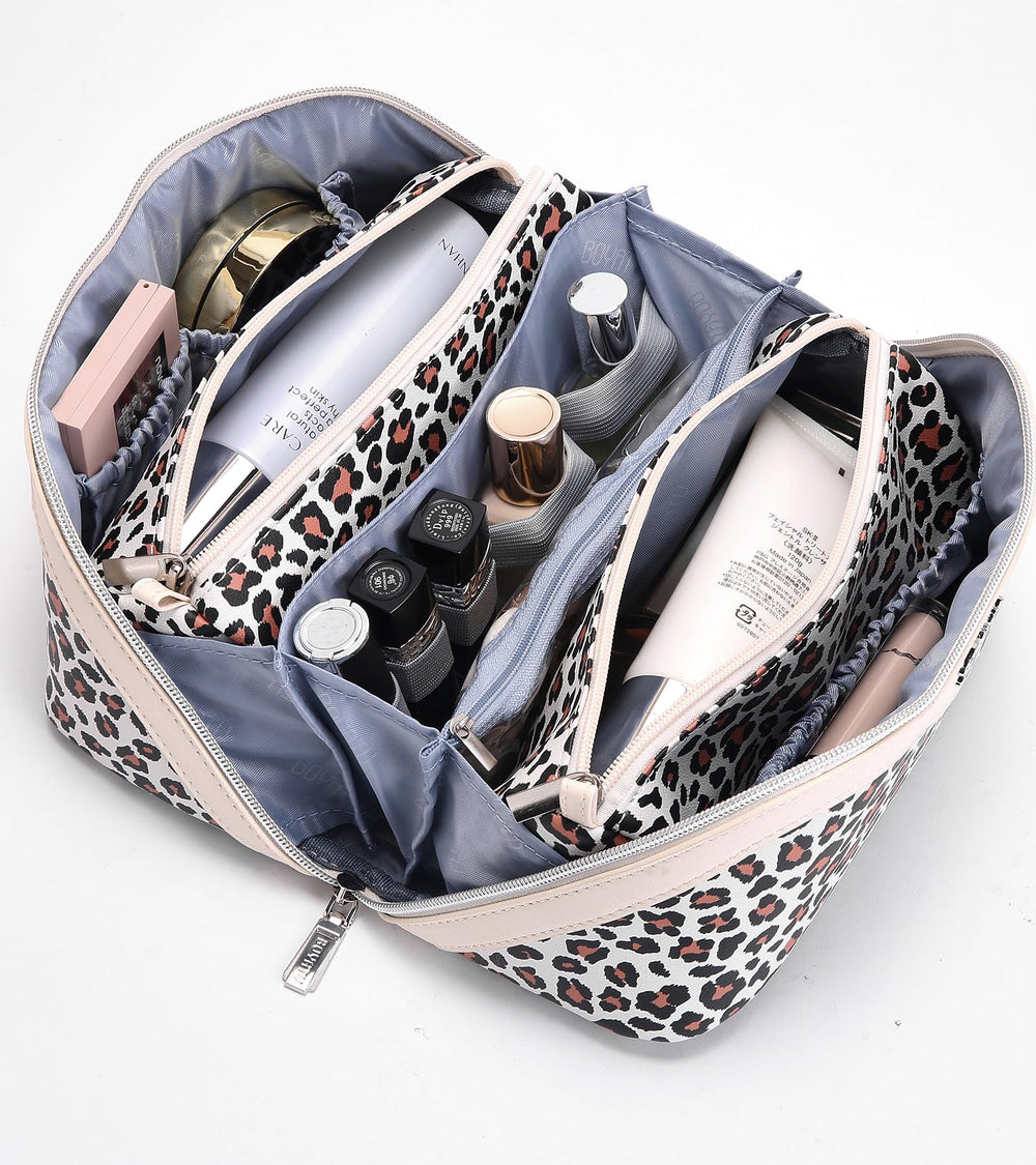 Bolsa BOYATU de viaje ligera con gran capacidad para maquillaje.