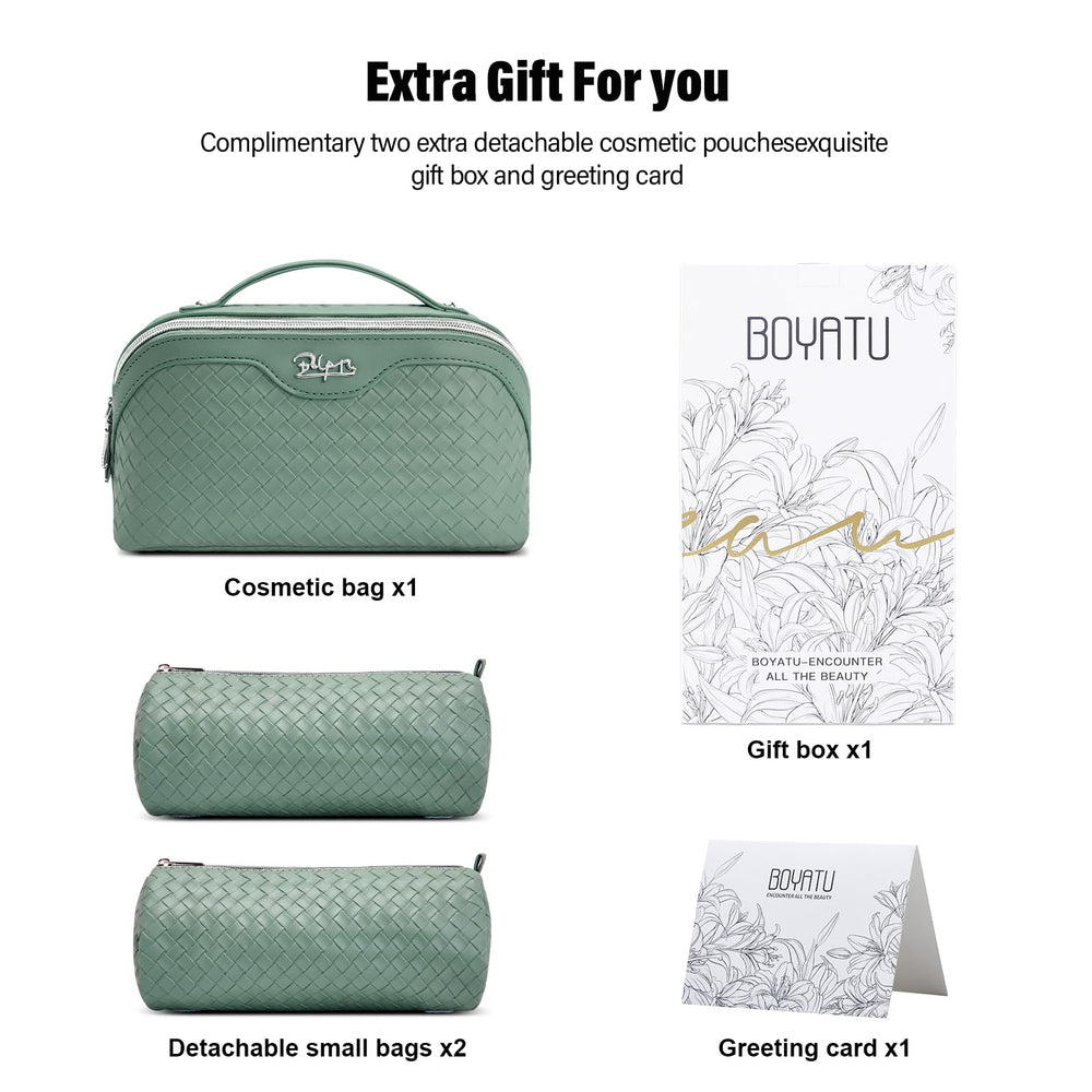 BOYATU bolsa regalo elegante con caja incluida para ocasiones.
