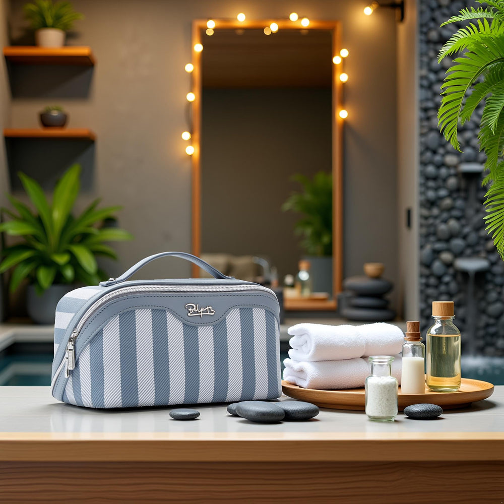 BOYATU bolso cosméticos con mango cómodo para llevar