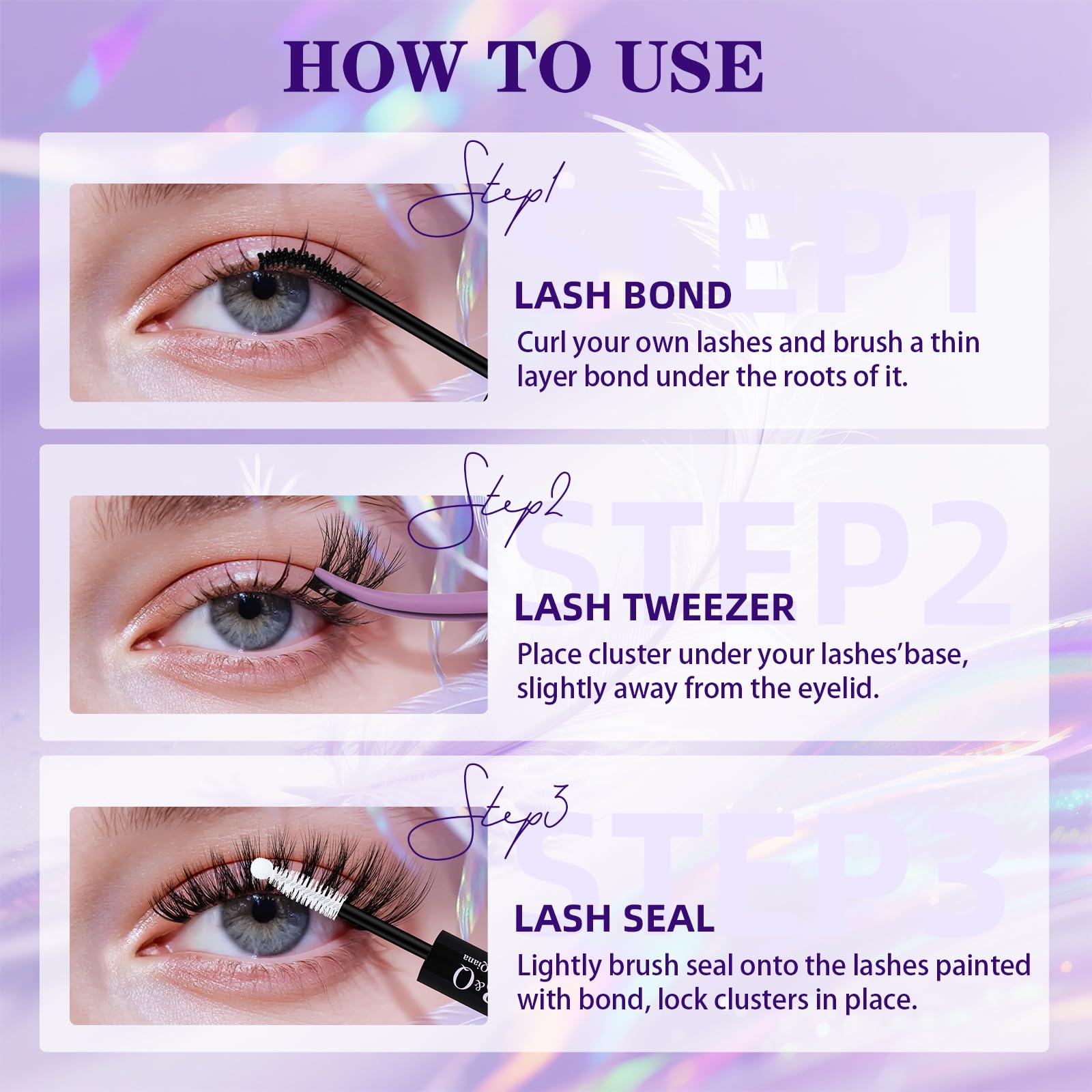 B&Qaugen complete kit provides tools for fast, mess-free lash applications.